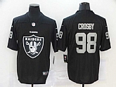 Nike Raiders 98 Maxx Crosby Black Team Big Logo Vapor Untouchable Limited Jersey,baseball caps,new era cap wholesale,wholesale hats